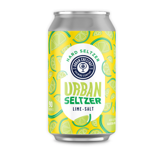 Urban Seltzer Lime & Salt Hard Seltzer by Urban Chestnut Brewing Company